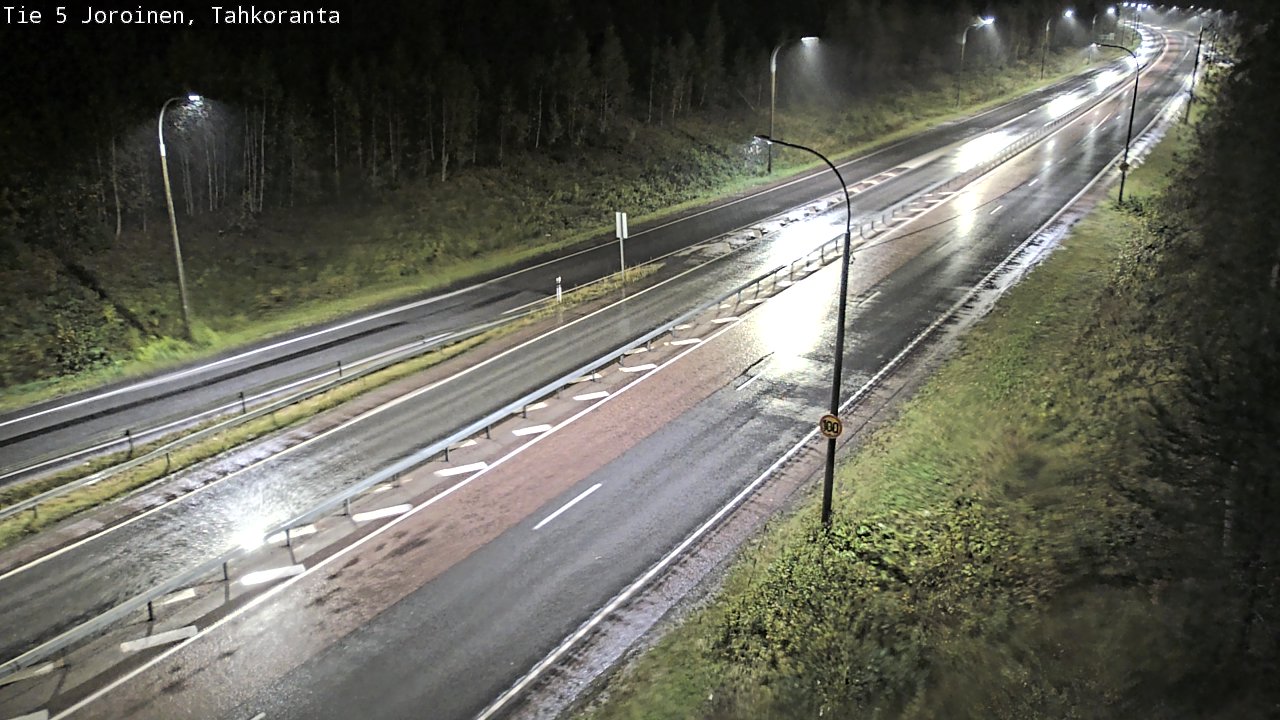 Weather Camera Image Road 5 Joroinen, Tahkoranta, Joroinen, Pohjois-Savo