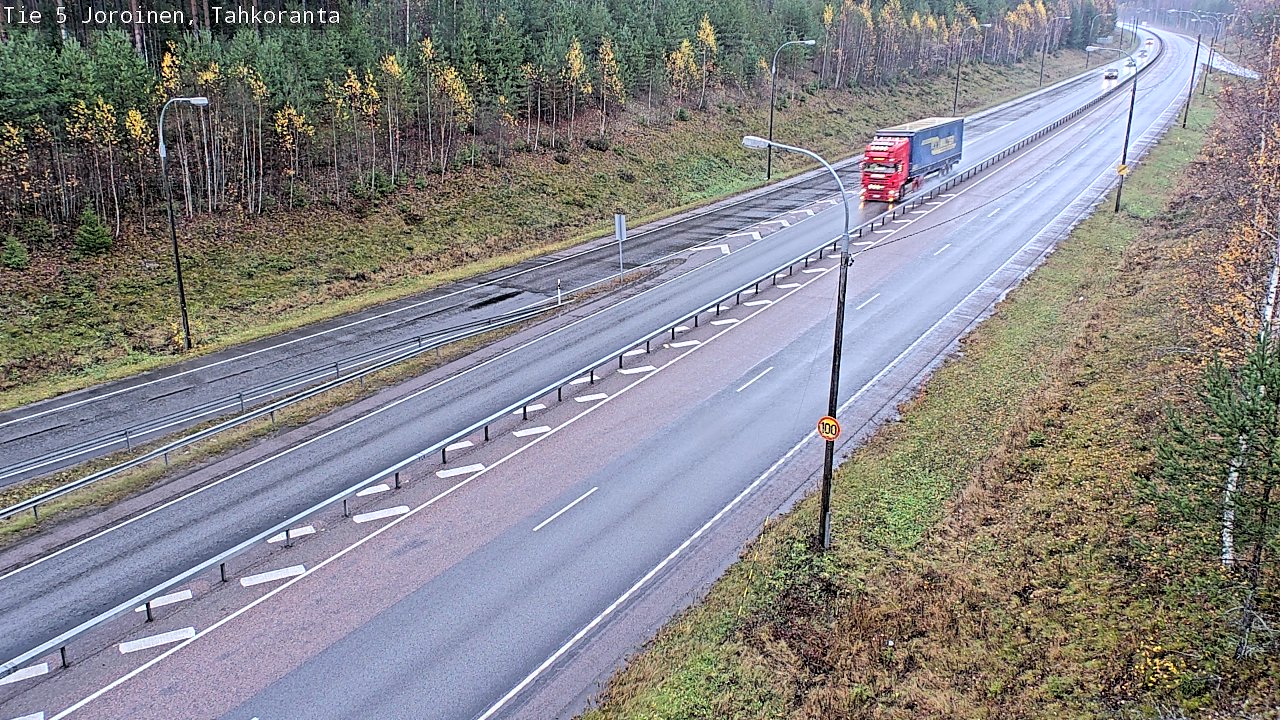 Weather Camera Image Väg 5 Jorois, Tahkoranta, Joroinen, Pohjois-Savo