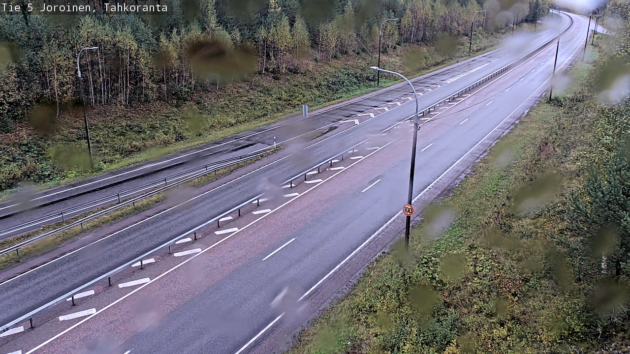 Weather Camera Image Road 5 Joroinen, Tahkoranta, Joroinen, Pohjois-Savo