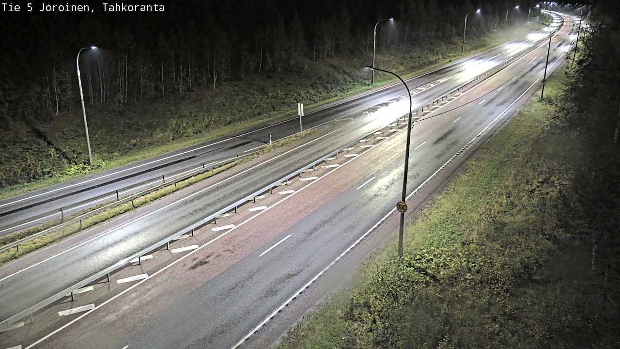 Weather Camera Image Road 5 Joroinen, Tahkoranta, Joroinen, Pohjois-Savo