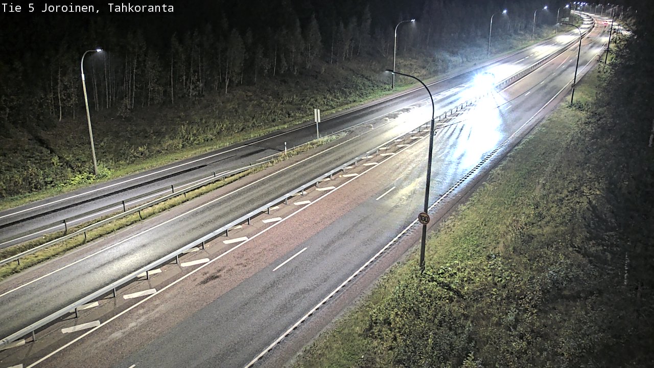 Weather Camera Image Road 5 Joroinen, Tahkoranta, Joroinen, Pohjois-Savo
