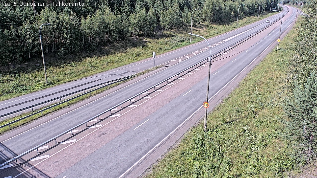 Kelikamerat Kuva Tie 5 Joroinen, Tahkoranta, Joroinen, Pohjois-Savo