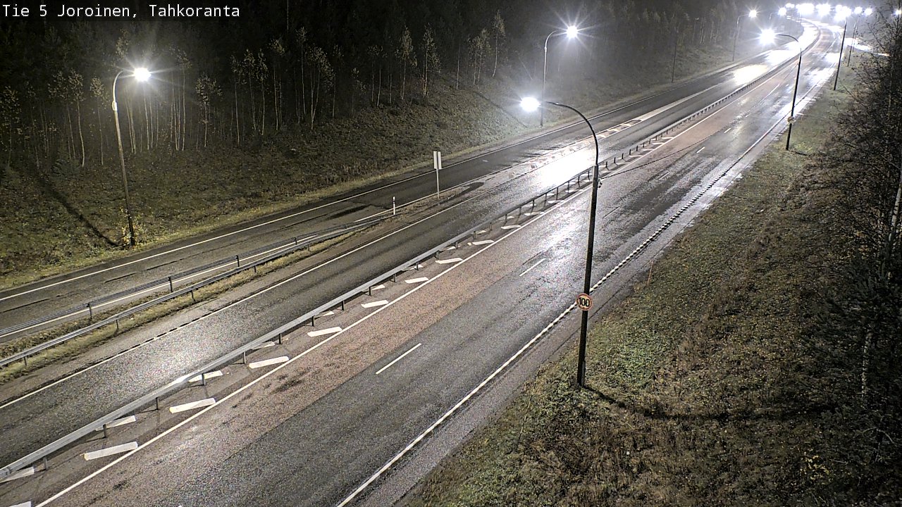 Weather Camera Image Road 5 Joroinen, Tahkoranta, Joroinen, Pohjois-Savo