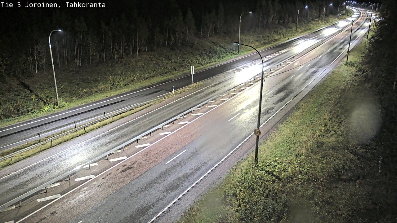 Weather Camera Image Road 5 Joroinen, Tahkoranta, Joroinen, Pohjois-Savo