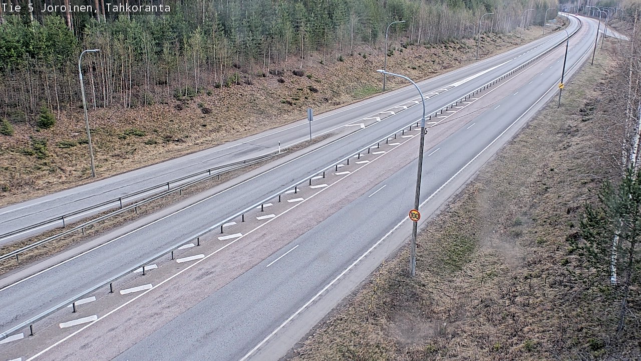Kelikamerat Kuva Tie 5 Joroinen, Tahkoranta, Joroinen, Pohjois-Savo
