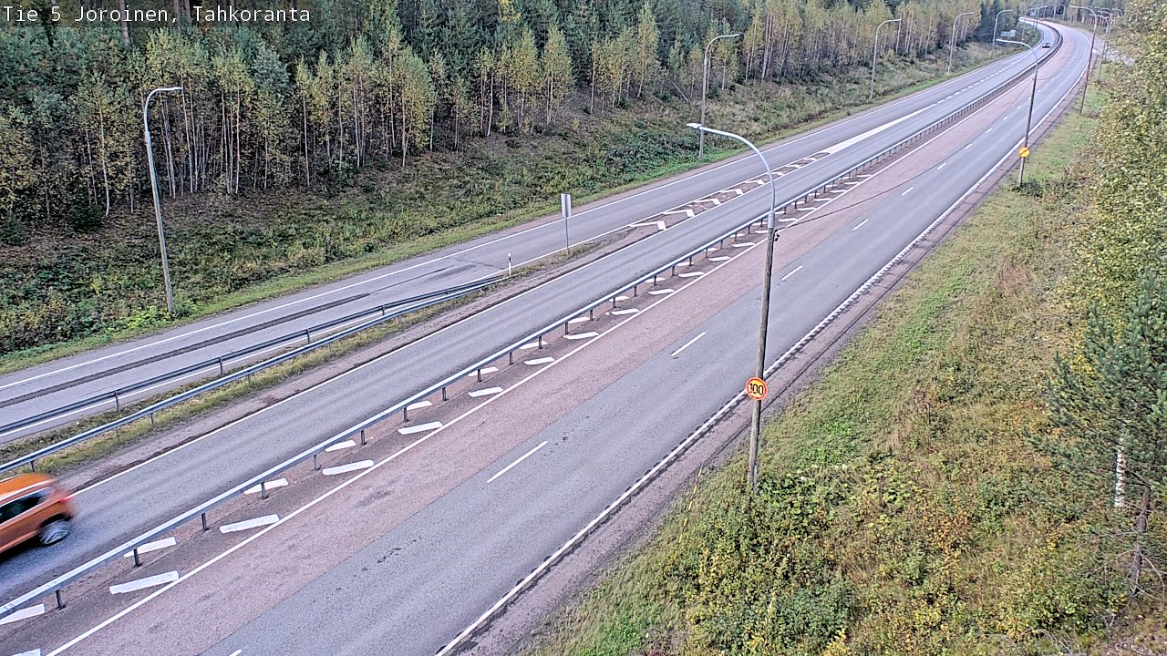 Weather Camera Image Road 5 Joroinen, Tahkoranta, Joroinen, Pohjois-Savo