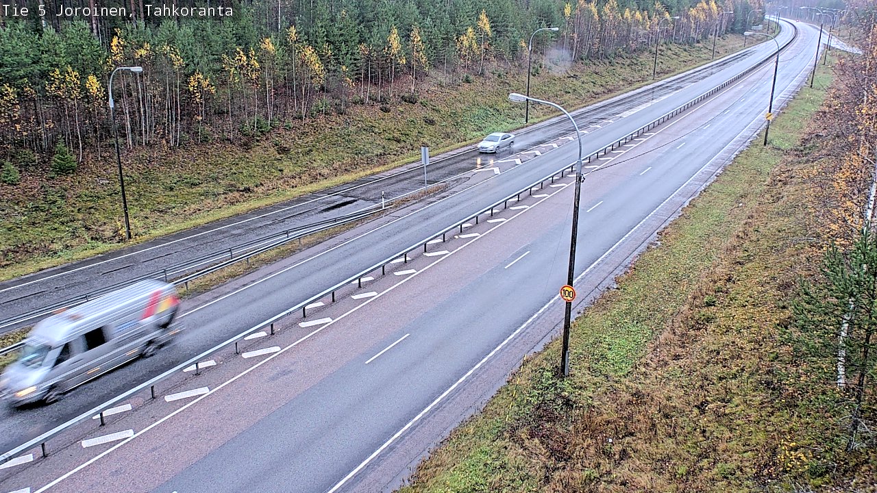 Weather Camera Image Väg 5 Jorois, Tahkoranta, Joroinen, Pohjois-Savo