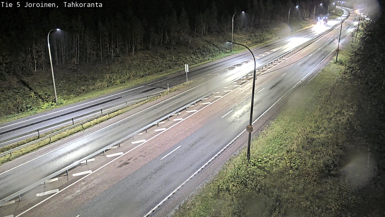Weather Camera Image Road 5 Joroinen, Tahkoranta, Joroinen, Pohjois-Savo