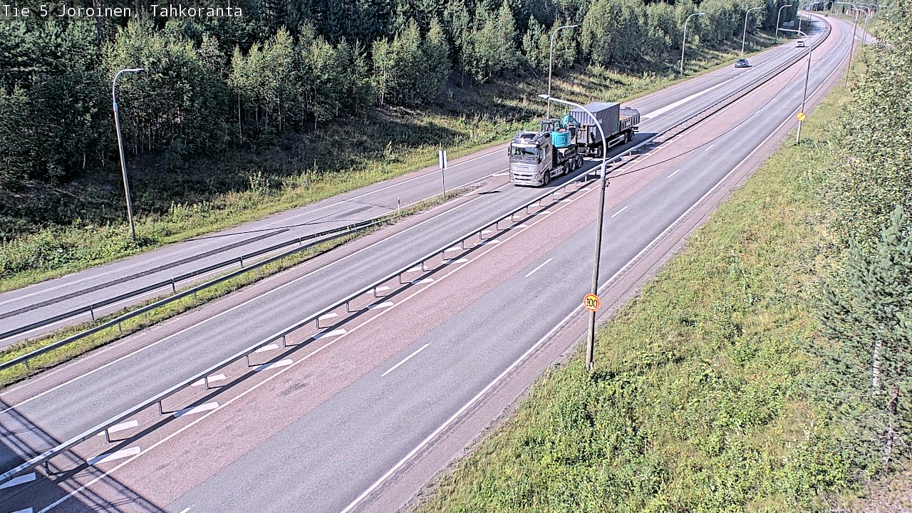 Kelikamerat Kuva Tie 5 Joroinen, Tahkoranta, Joroinen, Pohjois-Savo