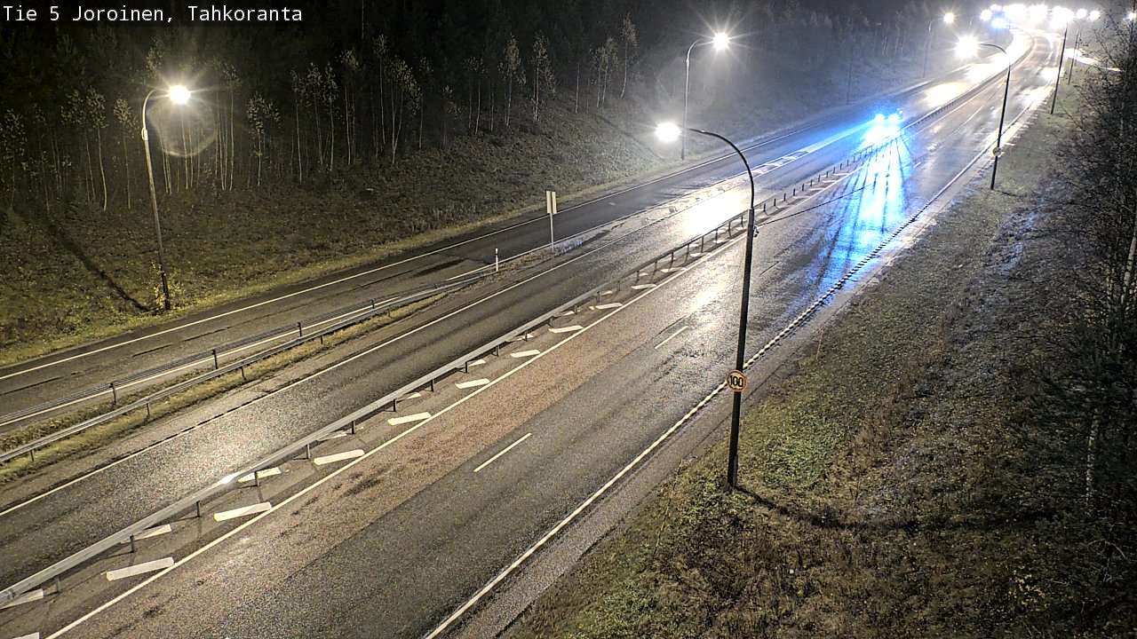 Weather Camera Image Road 5 Joroinen, Tahkoranta, Joroinen, Pohjois-Savo