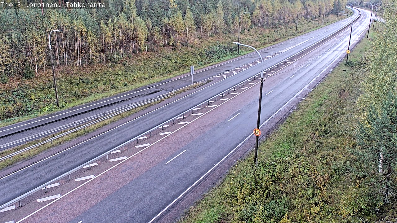 Weather Camera Image Road 5 Joroinen, Tahkoranta, Joroinen, Pohjois-Savo