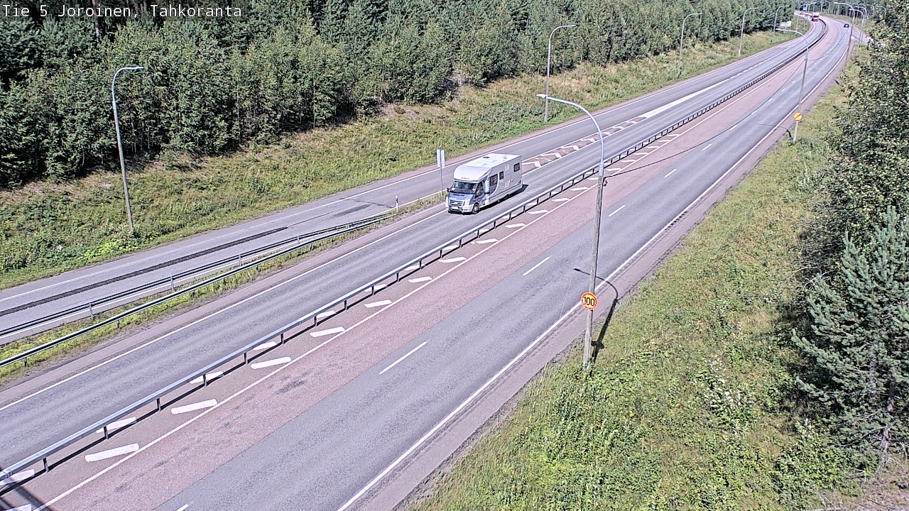 Kelikamerat Kuva Tie 5 Joroinen, Tahkoranta, Joroinen, Pohjois-Savo