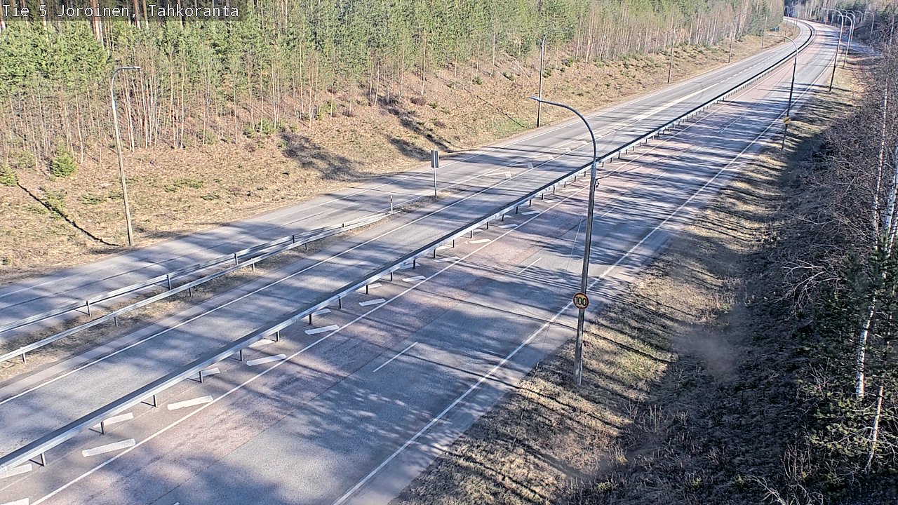 Weather Camera Image Road 5 Joroinen, Tahkoranta, Joroinen, Pohjois-Savo