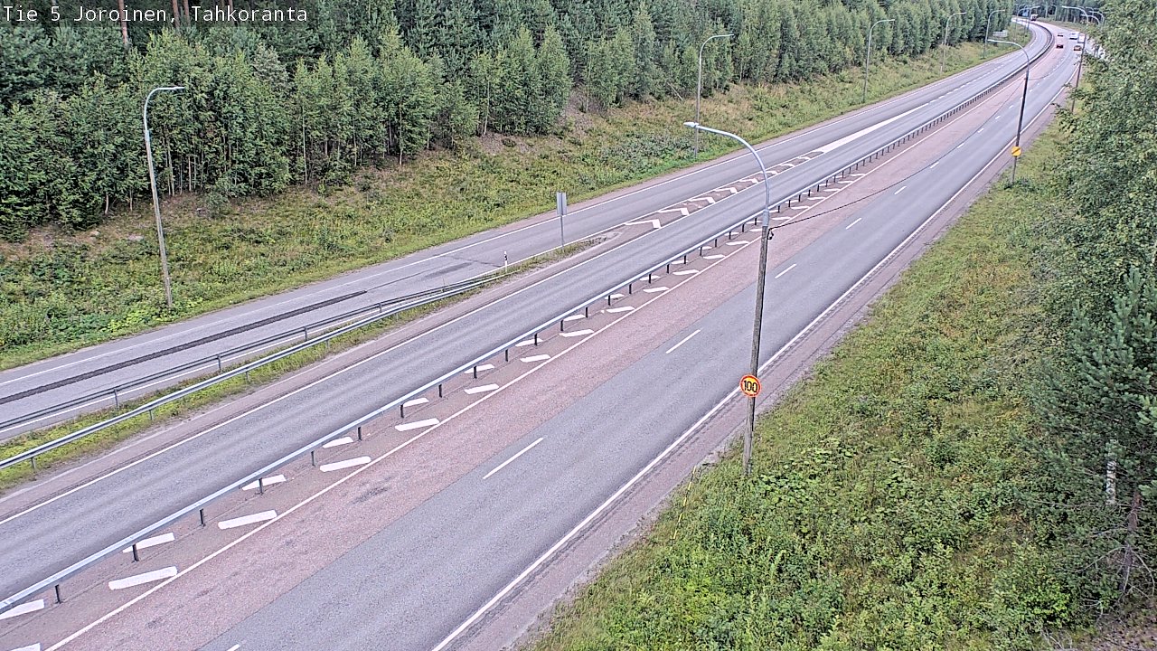 Weather Camera Image Road 5 Joroinen, Tahkoranta, Joroinen, Pohjois-Savo