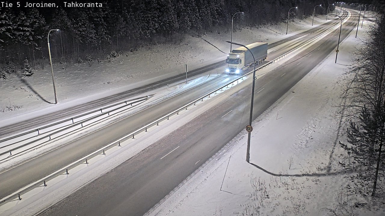 Kelikamerat Kuva Tie 5 Joroinen, Tahkoranta, Joroinen, Pohjois-Savo