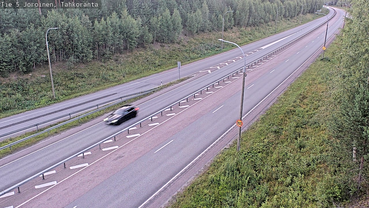 Kelikamerat Kuva Tie 5 Joroinen, Tahkoranta, Joroinen, Pohjois-Savo