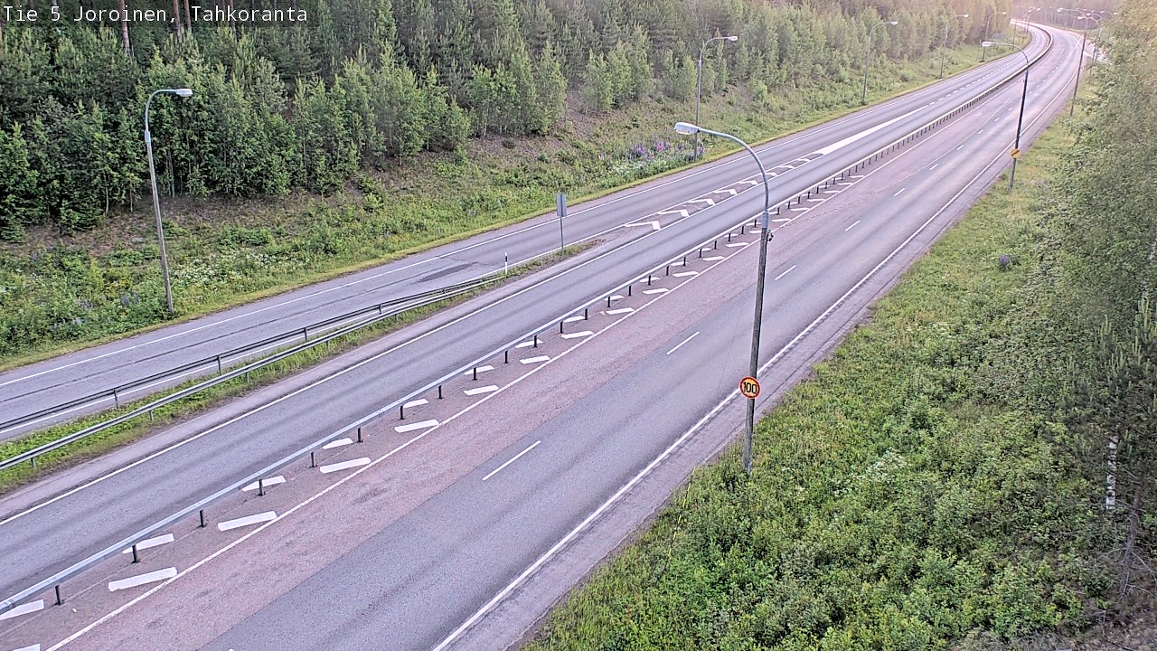 Kelikamerat Kuva Tie 5 Joroinen, Tahkoranta, Joroinen, Pohjois-Savo