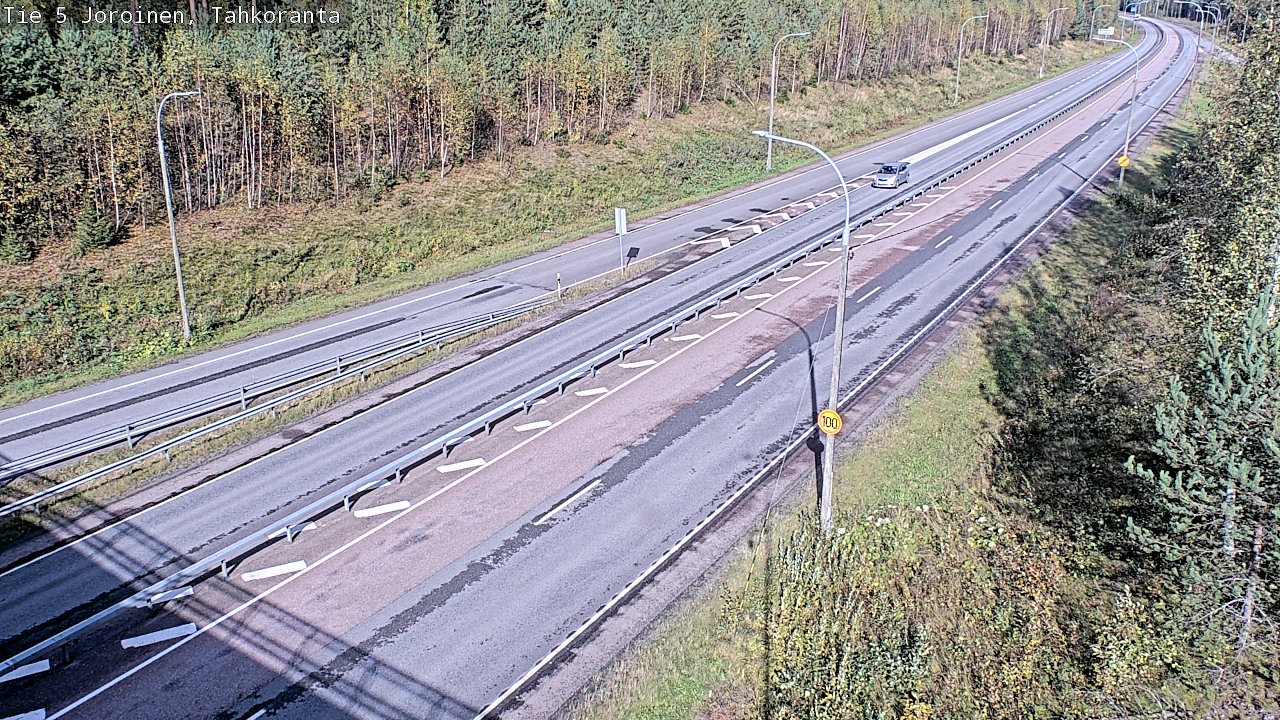 Kelikamerat Kuva Tie 5 Joroinen, Tahkoranta, Joroinen, Pohjois-Savo