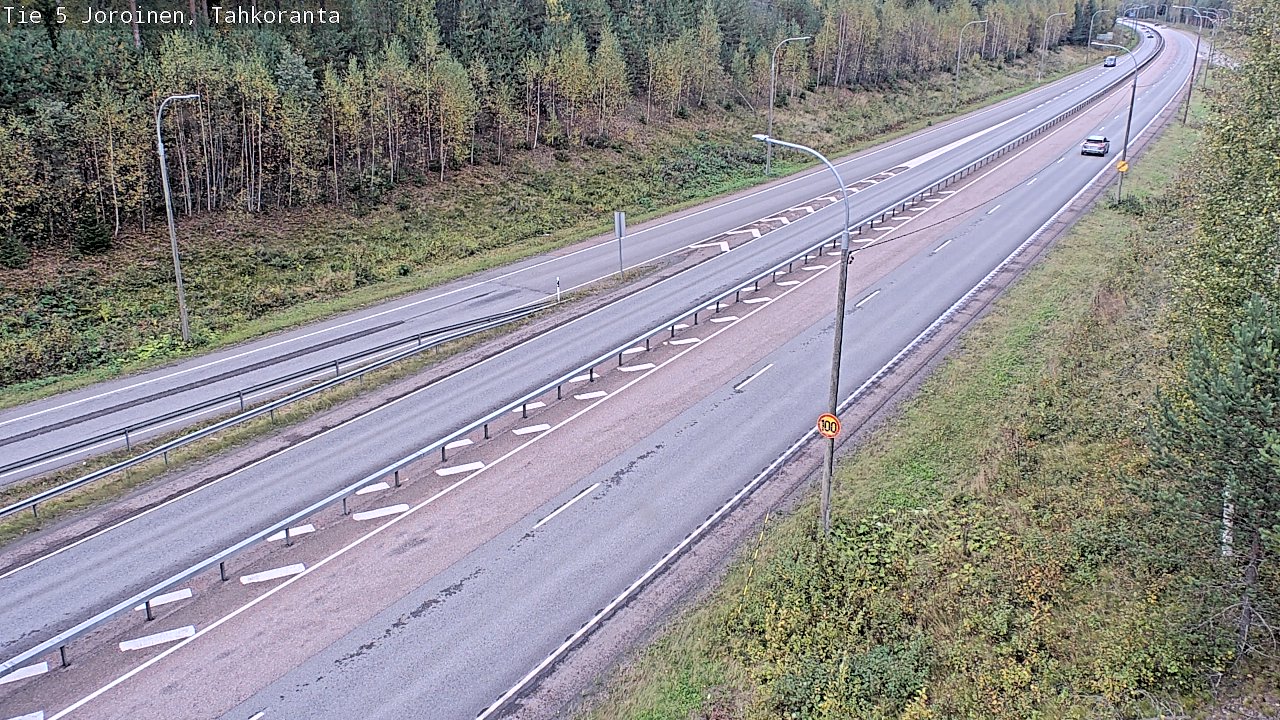 Weather Camera Image Road 5 Joroinen, Tahkoranta, Joroinen, Pohjois-Savo