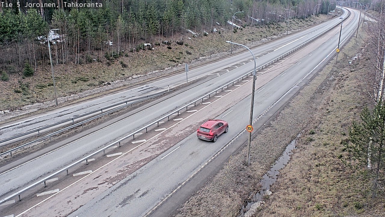 Kelikamerat Kuva Tie 5 Joroinen, Tahkoranta, Joroinen, Pohjois-Savo