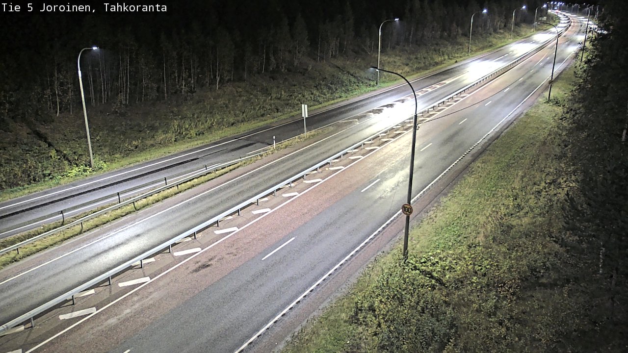 Weather Camera Image Road 5 Joroinen, Tahkoranta, Joroinen, Pohjois-Savo
