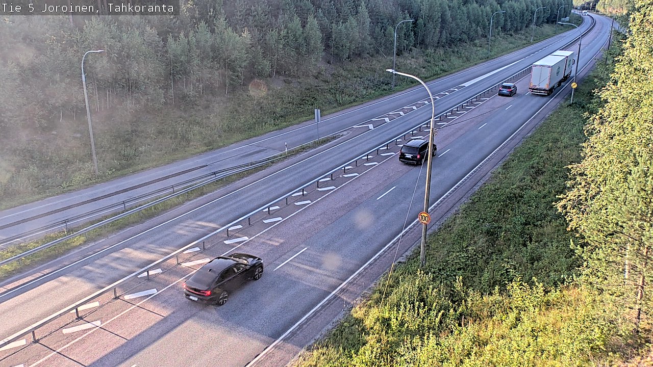 Kelikamerat Kuva Tie 5 Joroinen, Tahkoranta, Joroinen, Pohjois-Savo