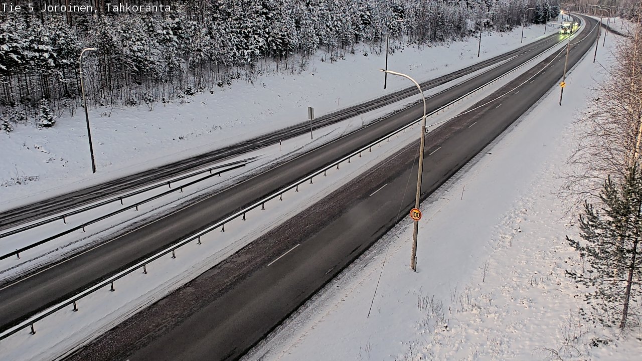 Kelikamerat Kuva Tie 5 Joroinen, Tahkoranta, Joroinen, Pohjois-Savo