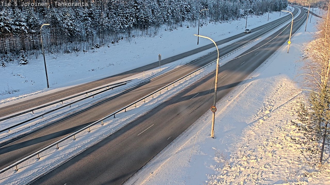Weather Camera Image Road 5 Joroinen, Tahkoranta, Joroinen, Pohjois-Savo