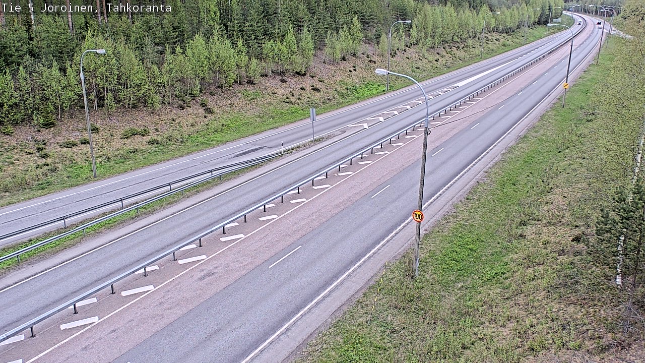 Weather Camera Image Road 5 Joroinen, Tahkoranta, Joroinen, Pohjois-Savo