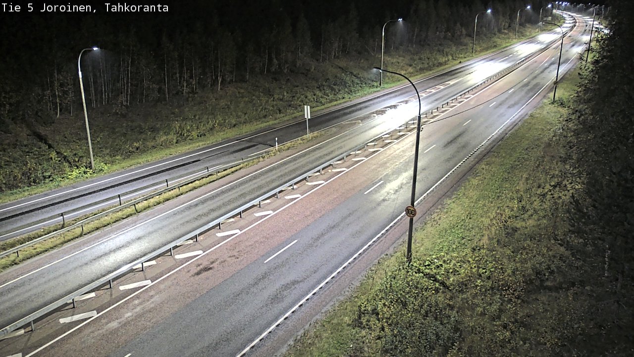 Weather Camera Image Road 5 Joroinen, Tahkoranta, Joroinen, Pohjois-Savo