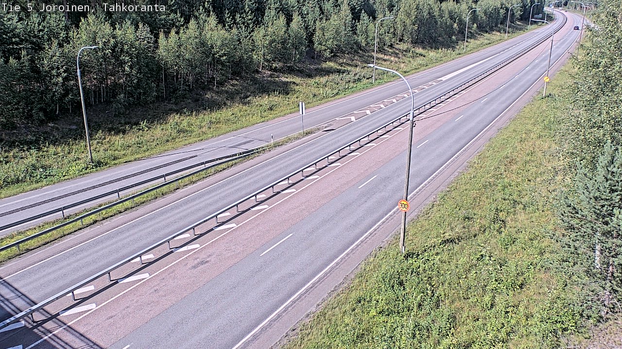 Kelikamerat Kuva Tie 5 Joroinen, Tahkoranta, Joroinen, Pohjois-Savo