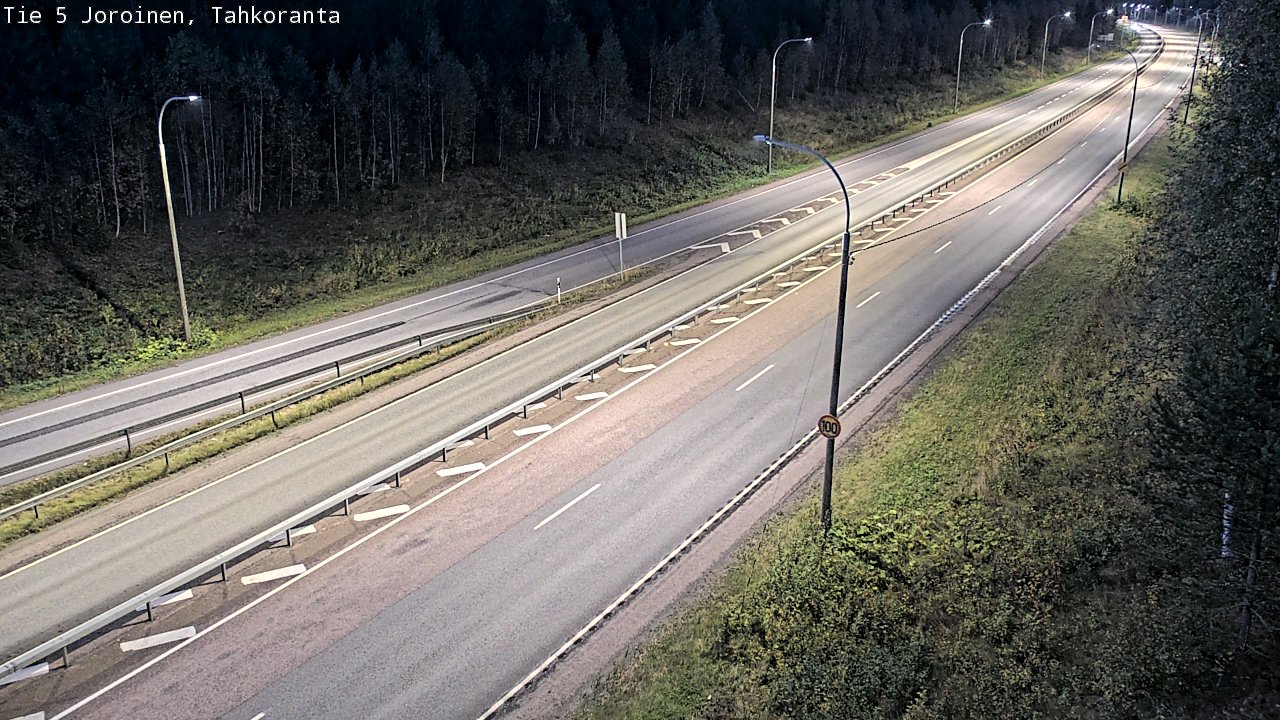 Weather Camera Image Road 5 Joroinen, Tahkoranta, Joroinen, Pohjois-Savo