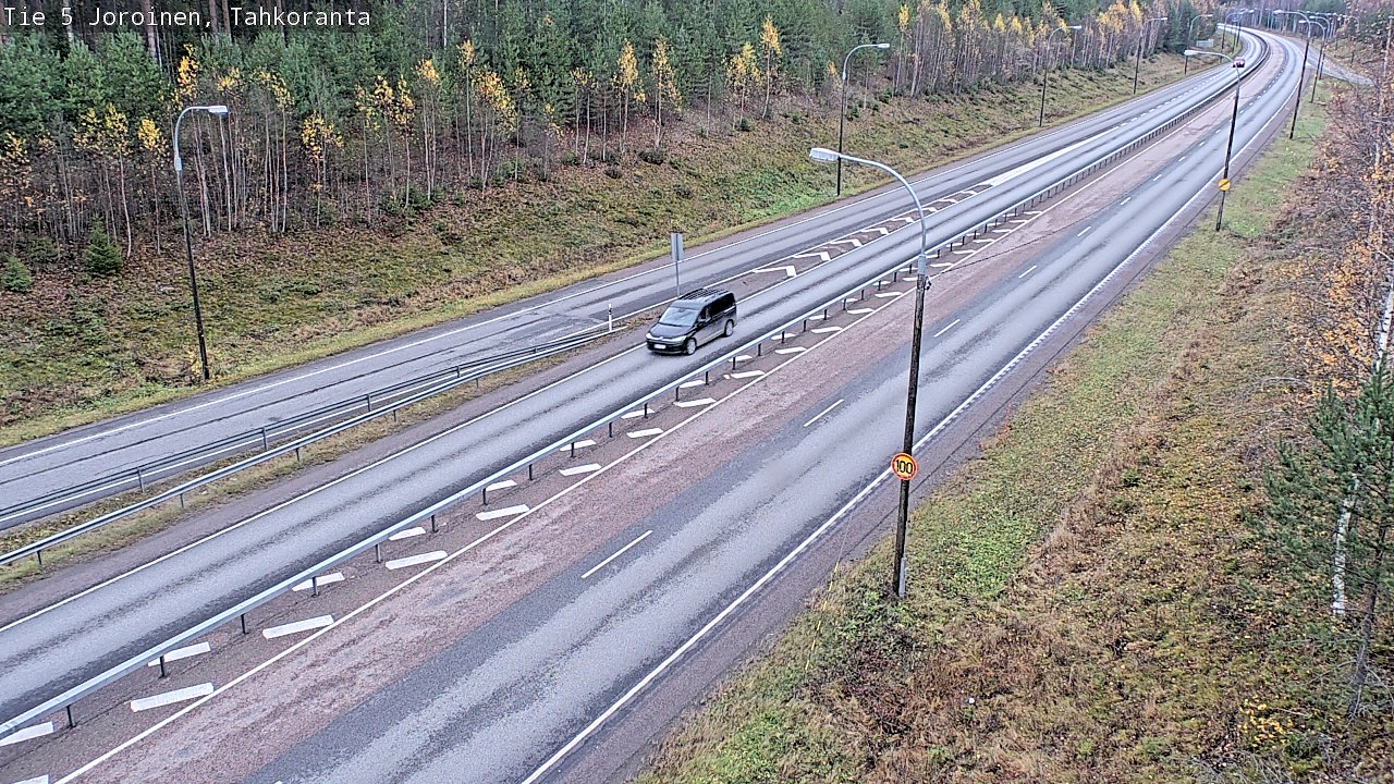 Weather Camera Image Väg 5 Jorois, Tahkoranta, Joroinen, Pohjois-Savo