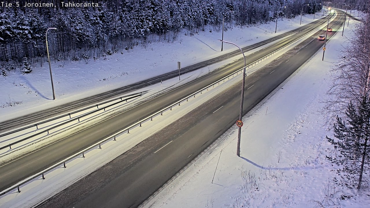 Kelikamerat Kuva Tie 5 Joroinen, Tahkoranta, Joroinen, Pohjois-Savo