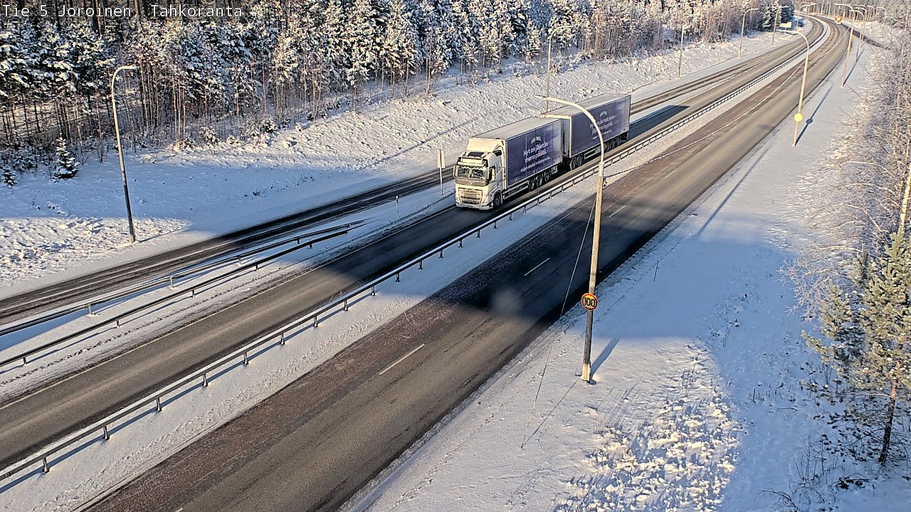 Kelikamerat Kuva Tie 5 Joroinen, Tahkoranta, Joroinen, Pohjois-Savo