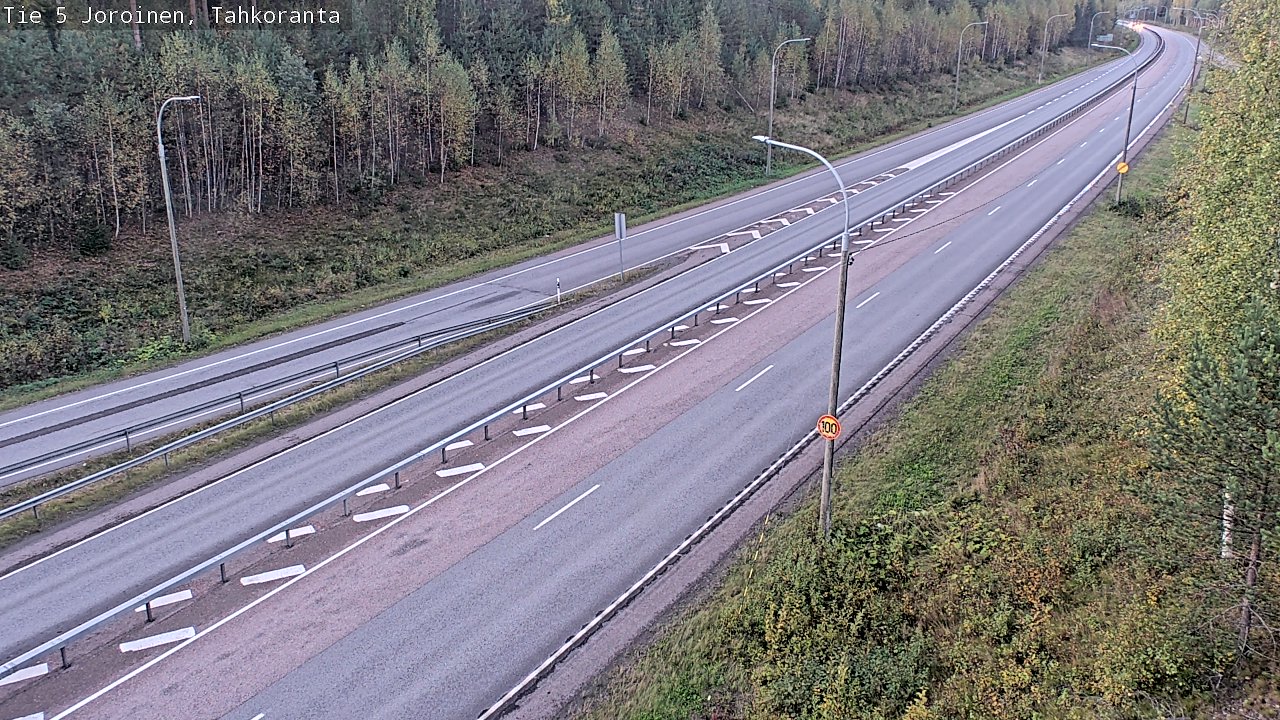 Weather Camera Image Road 5 Joroinen, Tahkoranta, Joroinen, Pohjois-Savo