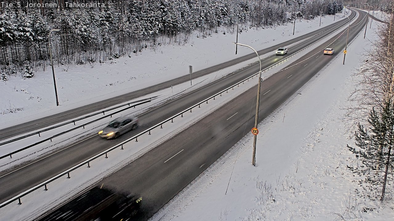 Weather Camera Image Road 5 Joroinen, Tahkoranta, Joroinen, Pohjois-Savo