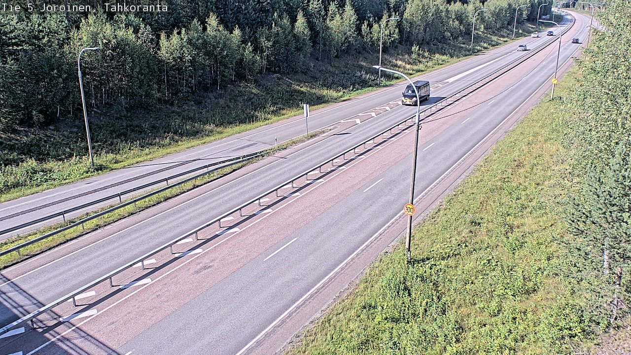 Kelikamerat Kuva Tie 5 Joroinen, Tahkoranta, Joroinen, Pohjois-Savo