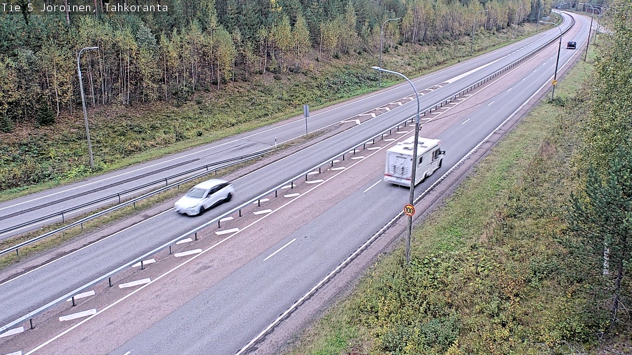 Weather Camera Image Road 5 Joroinen, Tahkoranta, Joroinen, Pohjois-Savo