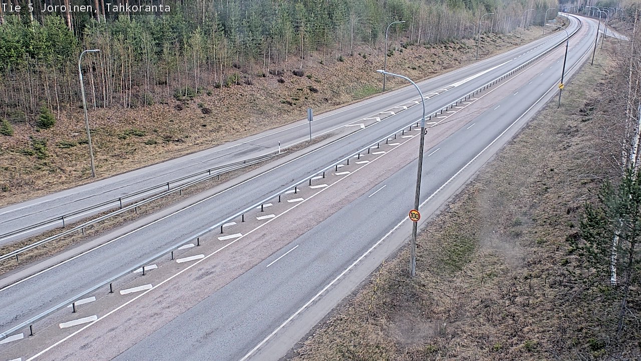 Kelikamerat Kuva Tie 5 Joroinen, Tahkoranta, Joroinen, Pohjois-Savo