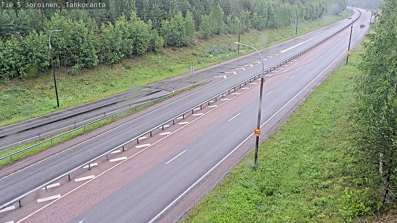 Weather Camera Image Väg 5 Jorois, Tahkoranta, Joroinen, Pohjois-Savo