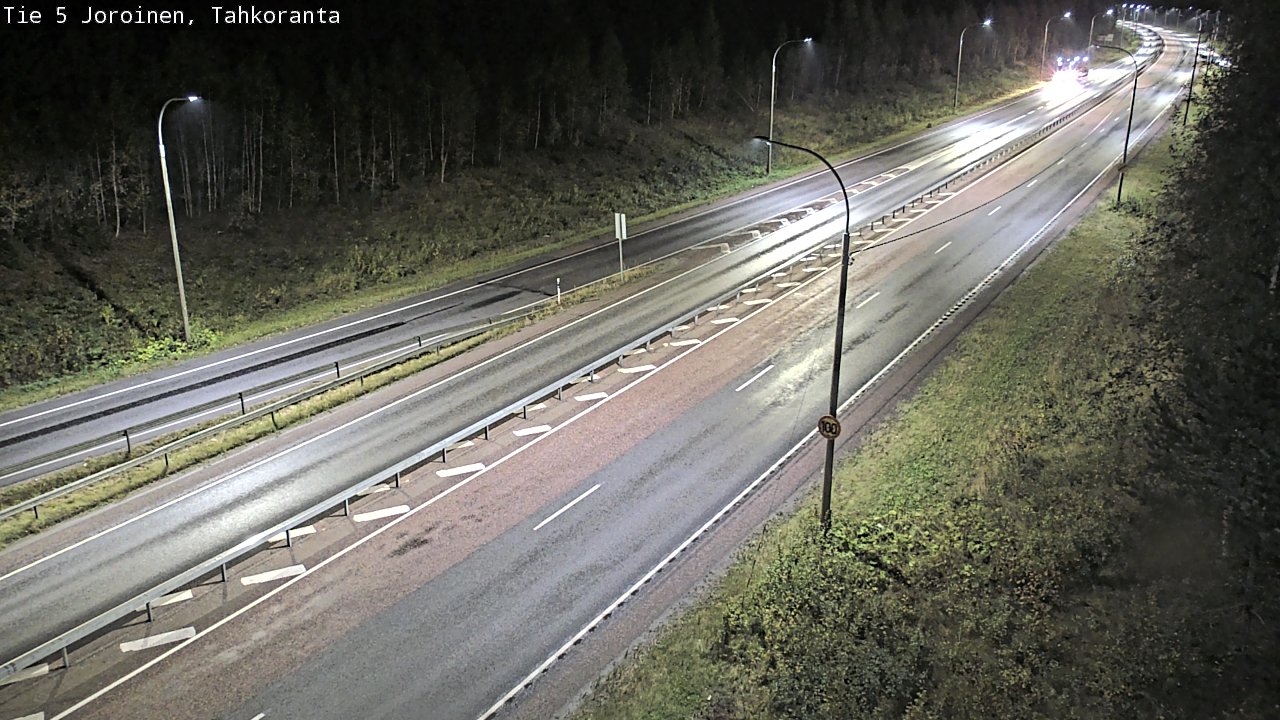 Weather Camera Image Road 5 Joroinen, Tahkoranta, Joroinen, Pohjois-Savo