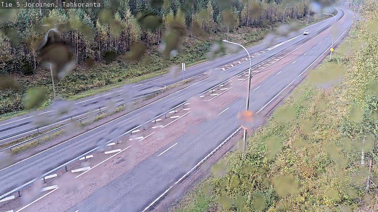 Weather Camera Image Road 5 Joroinen, Tahkoranta, Joroinen, Pohjois-Savo