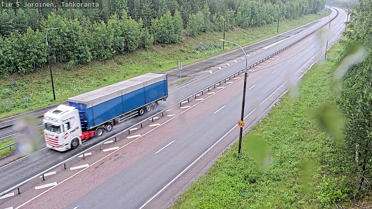 Kelikamerat Kuva Tie 5 Joroinen, Tahkoranta, Joroinen, Pohjois-Savo