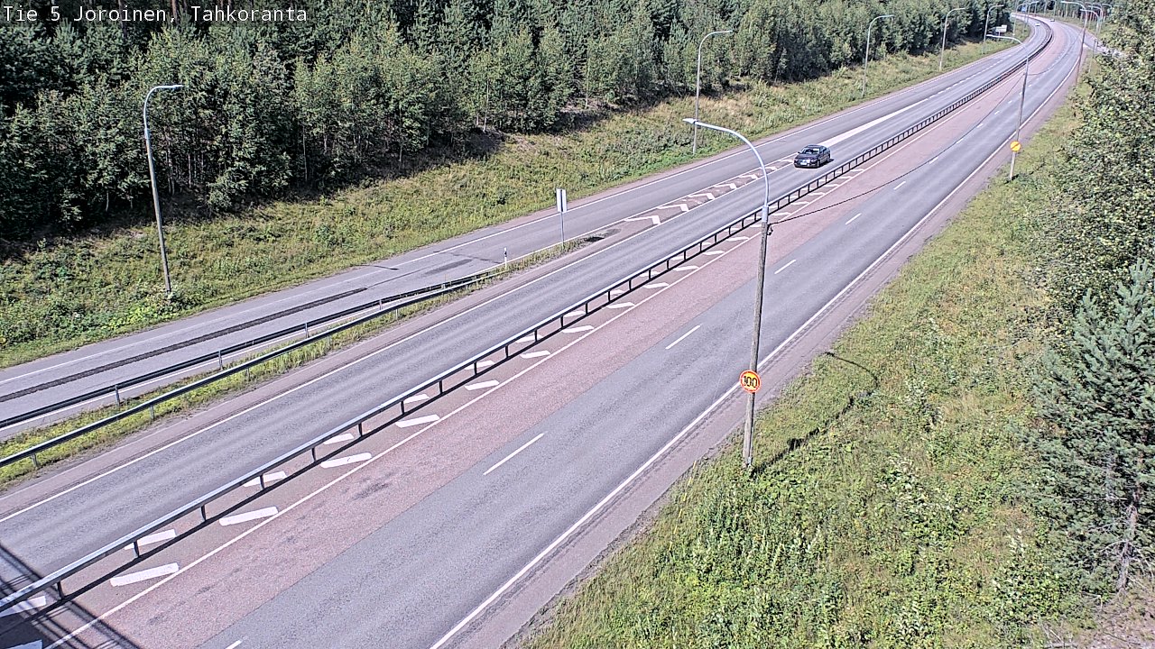 Kelikamerat Kuva Tie 5 Joroinen, Tahkoranta, Joroinen, Pohjois-Savo