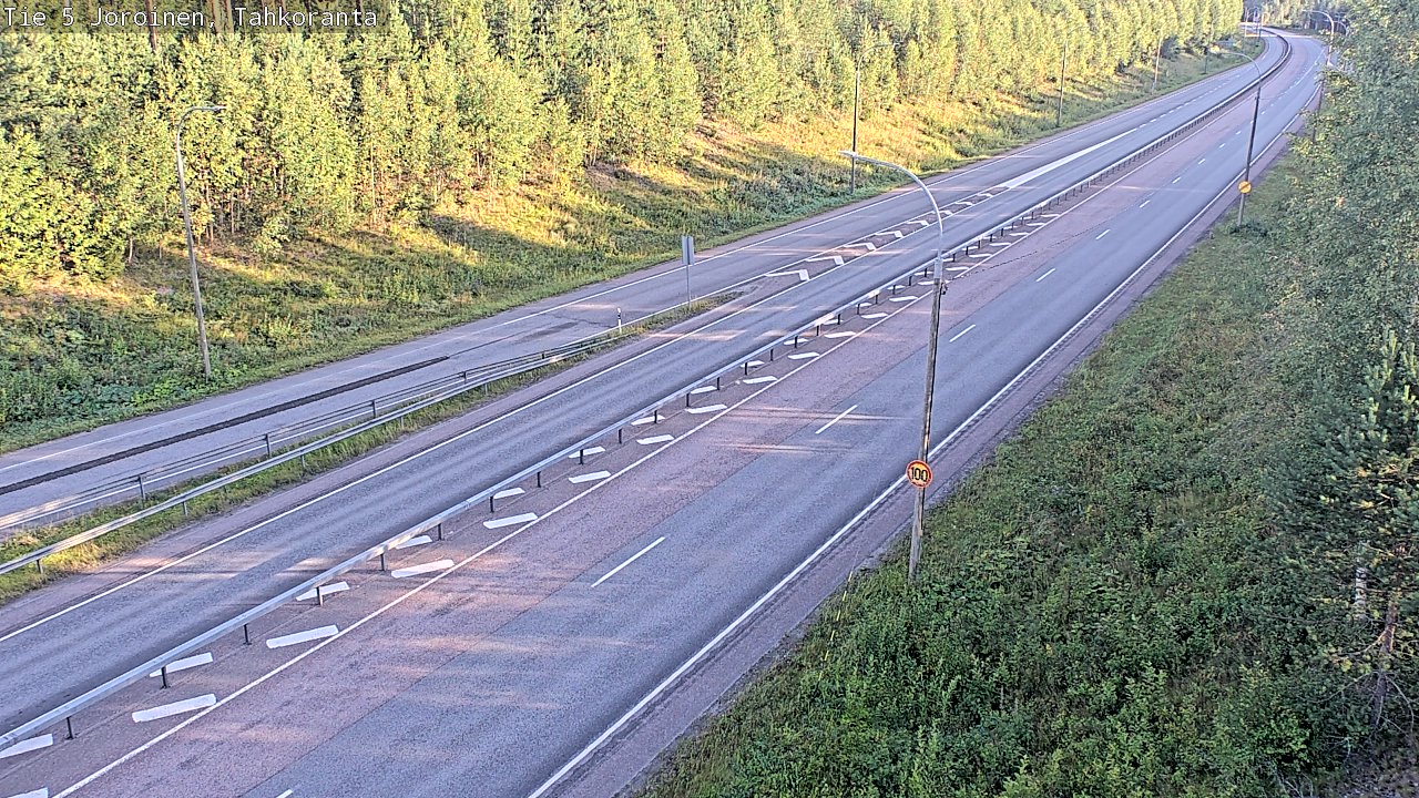Kelikamerat Kuva Tie 5 Joroinen, Tahkoranta, Joroinen, Pohjois-Savo