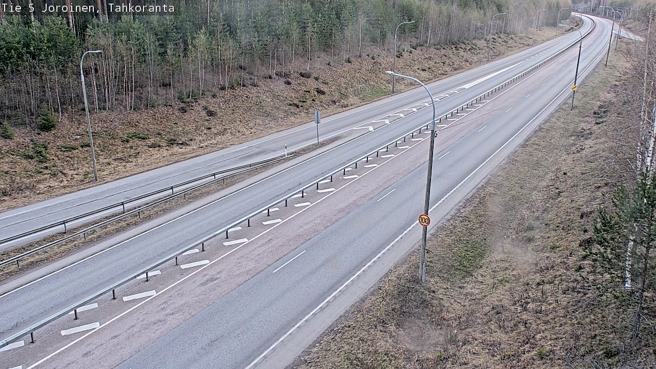 Kelikamerat Kuva Tie 5 Joroinen, Tahkoranta, Joroinen, Pohjois-Savo