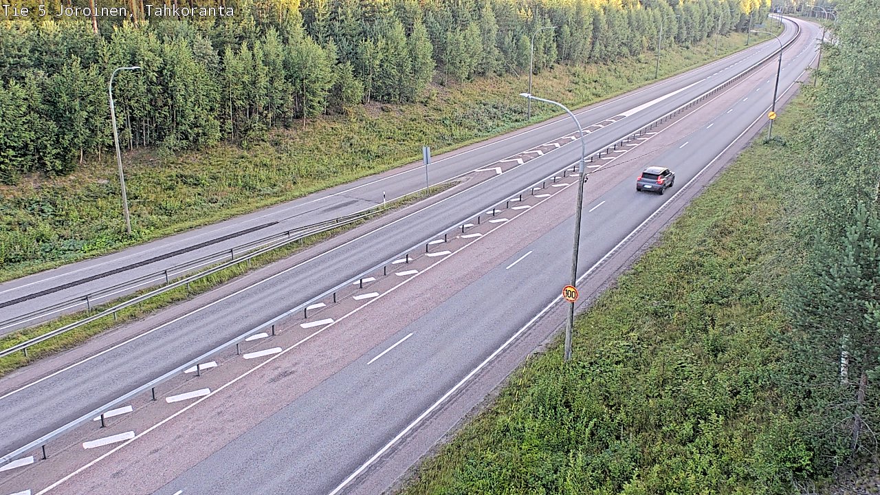 Kelikamerat Kuva Tie 5 Joroinen, Tahkoranta, Joroinen, Pohjois-Savo
