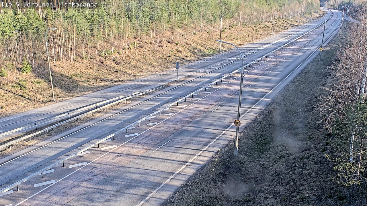 Kelikamerat Kuva Tie 5 Joroinen, Tahkoranta, Joroinen, Pohjois-Savo