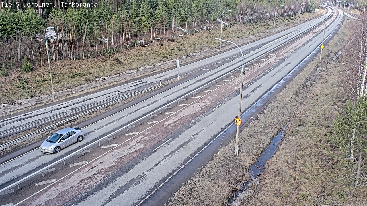 Kelikamerat Kuva Tie 5 Joroinen, Tahkoranta, Joroinen, Pohjois-Savo